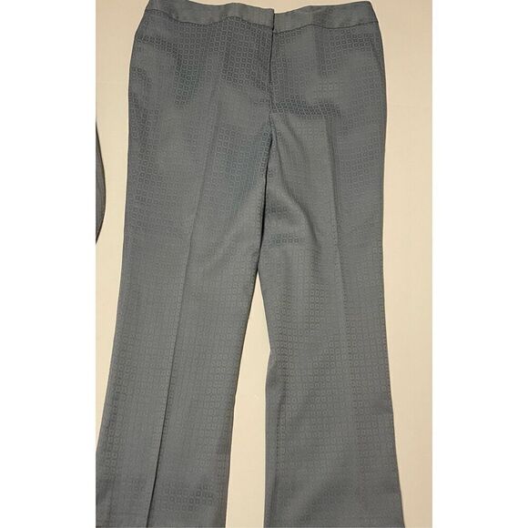 Women's Larry Levine 3 Piece Teal Blue Career Business‎ Travel Pant Suit Size 18 - Picture 2 of 16